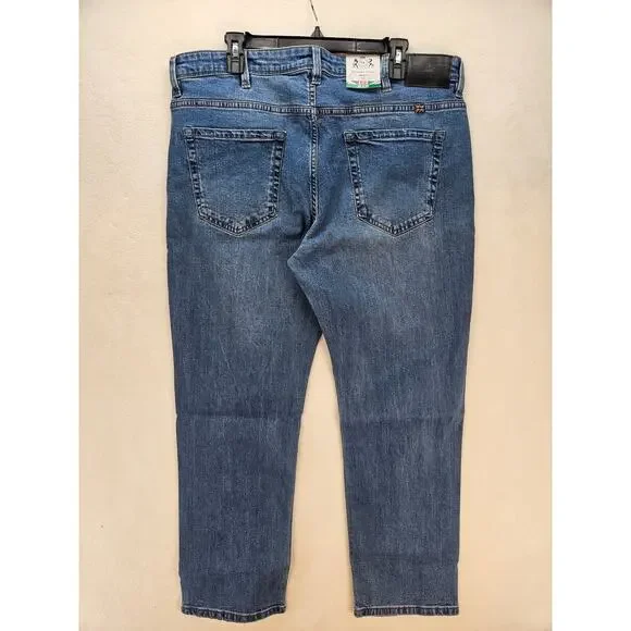 ENGLISH LAUNDRY MEN'S 38X30 SLIM STRAIGHT JEAN NWT MEDIUM WASH - Picture 7 of 7